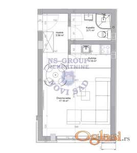 Prodaje se garsonjera u suterenu zgrade na Novom Naselju 28m2